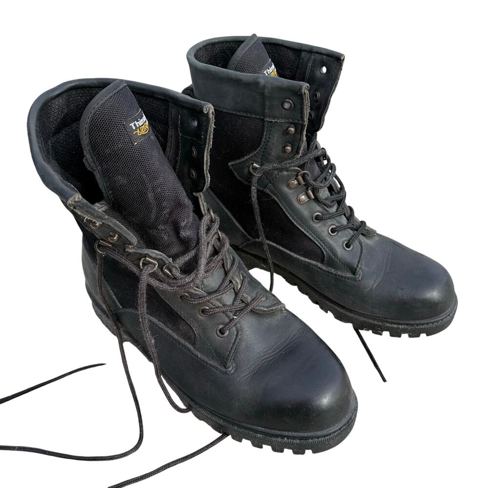 Guide Gear Thinsulate Ultra B400G 400 Gram? Black Lace Up Boots, mens Size 10.5M